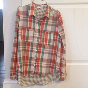Loveriche plaid blouse
